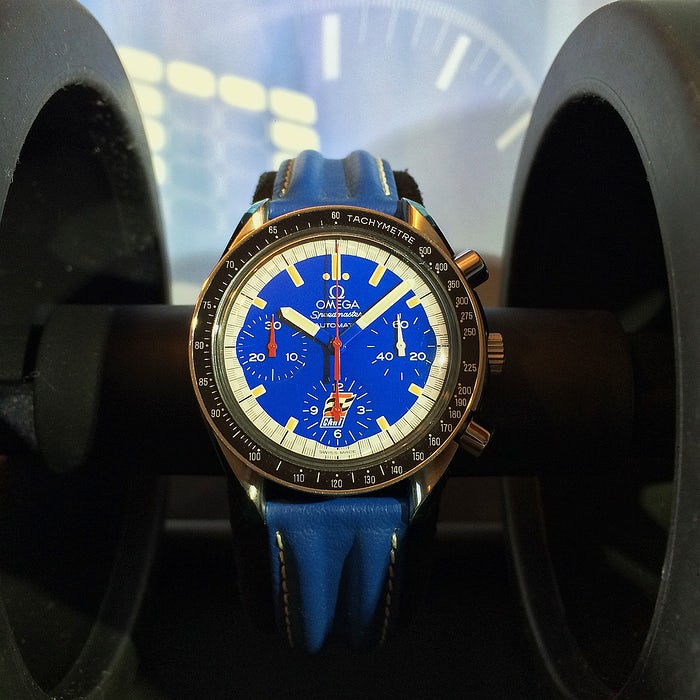 Paul Newman’s Blue Dial Replica Omega Speedmaster Replica Watches Show To You