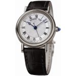 Soft Black Leather Straps Breguet Classique Fake Watches For Cheap Sale