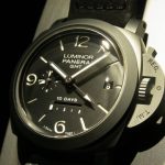 44MM All Black Panerai Luminor 1950 GMT Knockoff Watches For Tough Men